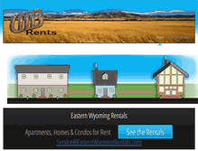 Tablet Screenshot of easternwyomingrentals.com